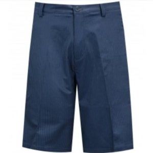 Adidas Blue Pinstripe Golf Shorts, 34